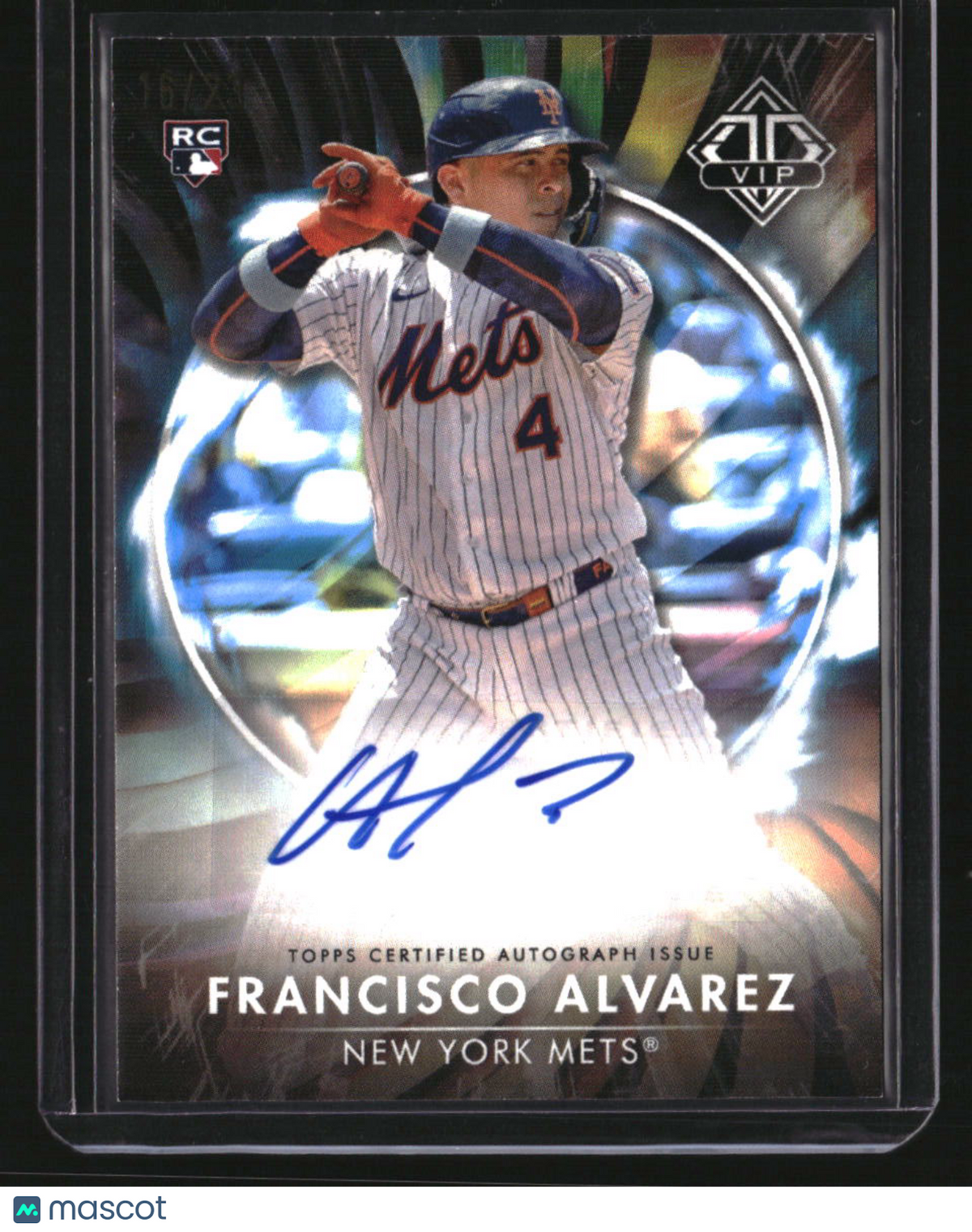 2023 Topps Transcendent Collection Francisco Alvarez VIP Auto #VIPA-FA #/23