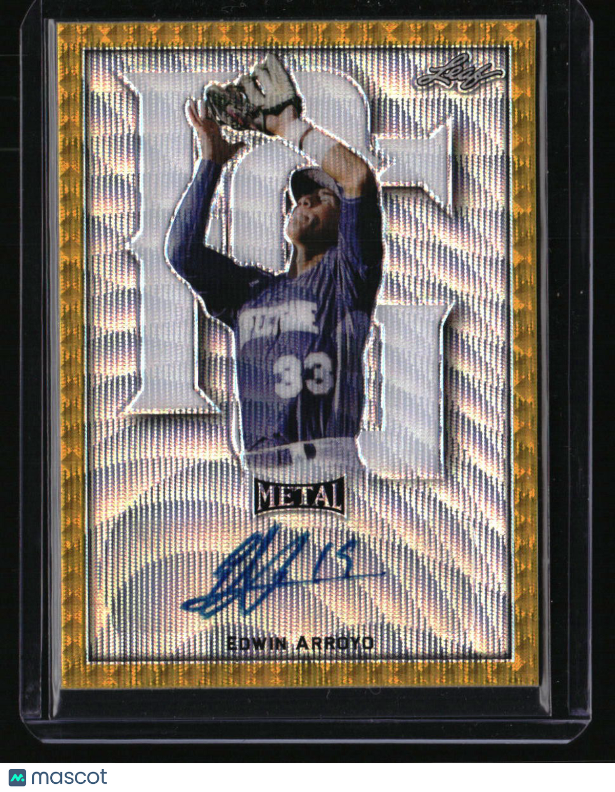 Leaf Metal 2020 Edwin Arroyo Auto 2/2 #BA-EA1