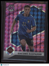 2021-22 Panini Mosaic Road to FIFA World Cup Giacomo Raspadori Mosaic Pink #/25