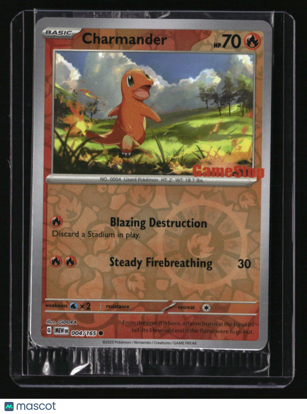 Miscellaneous Cards &amp; Products Charmander (GameStop Exclusive) 10002848