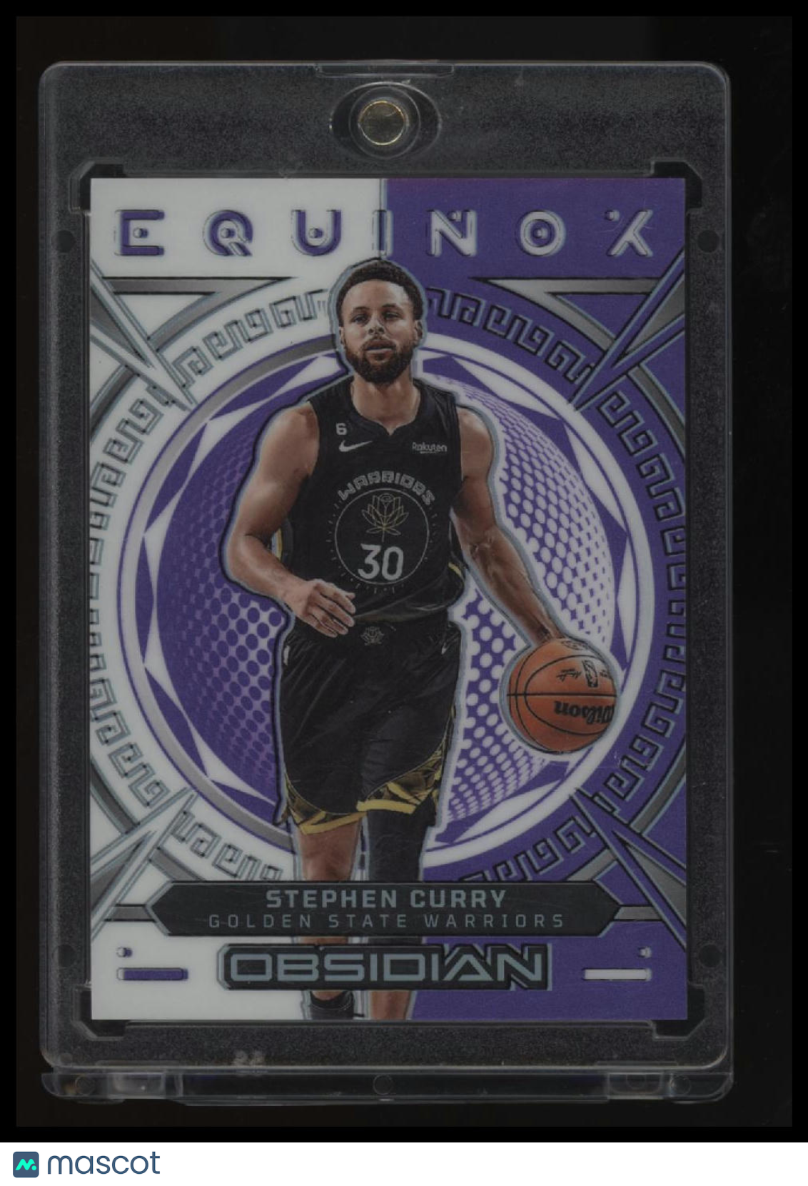 2022-23 Panini Obsidian Stephen Curry Equinox Purple #/49