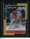 2022 Donruss Optic Jeremy Pena Retro 1988 Signatures Gold Prizm #/10