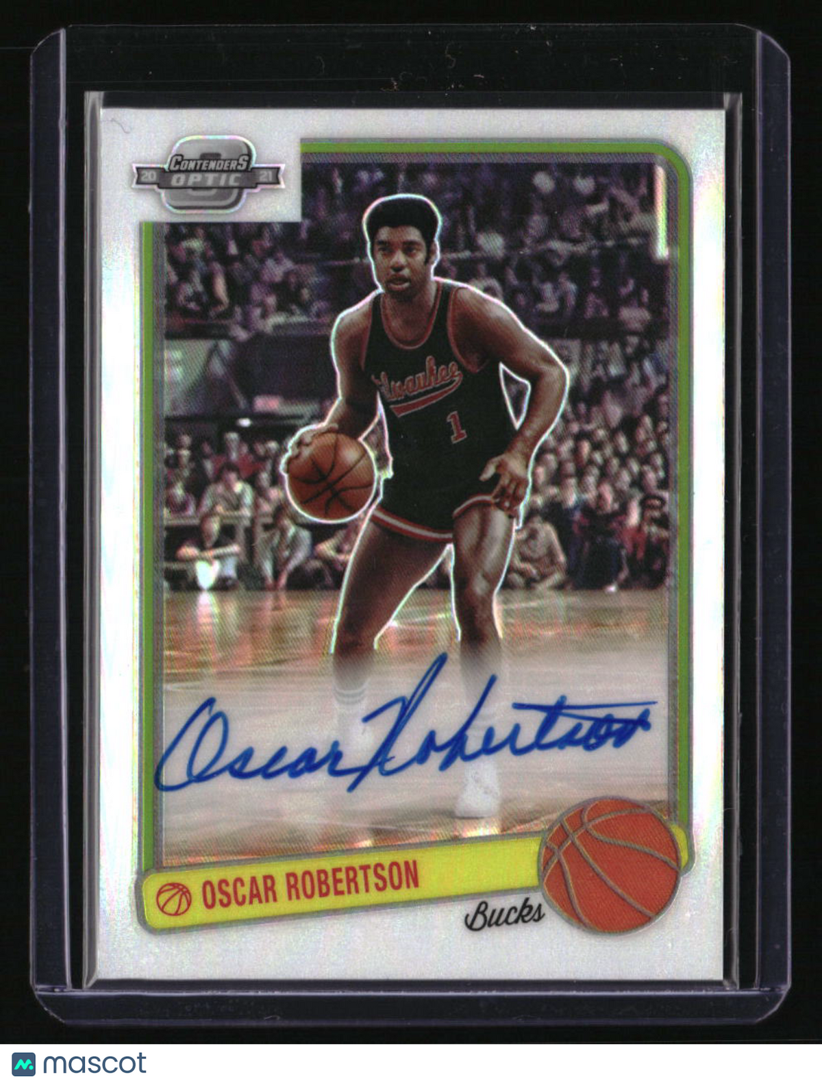 2020-21 Panini Contenders Optic Oscar Robertson 1983 Tribute Autographs