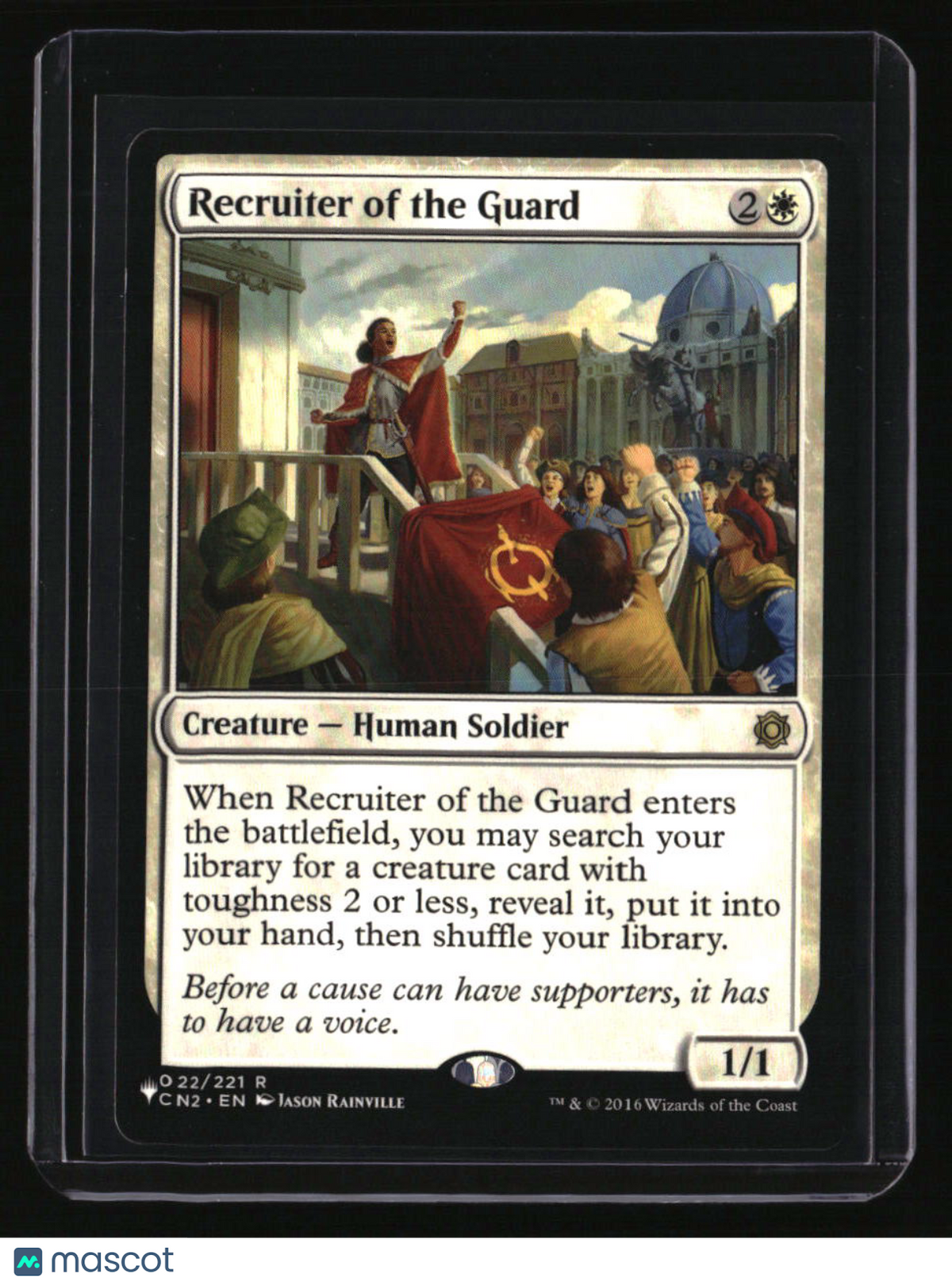 The List Reprints Recruiter of the Guard