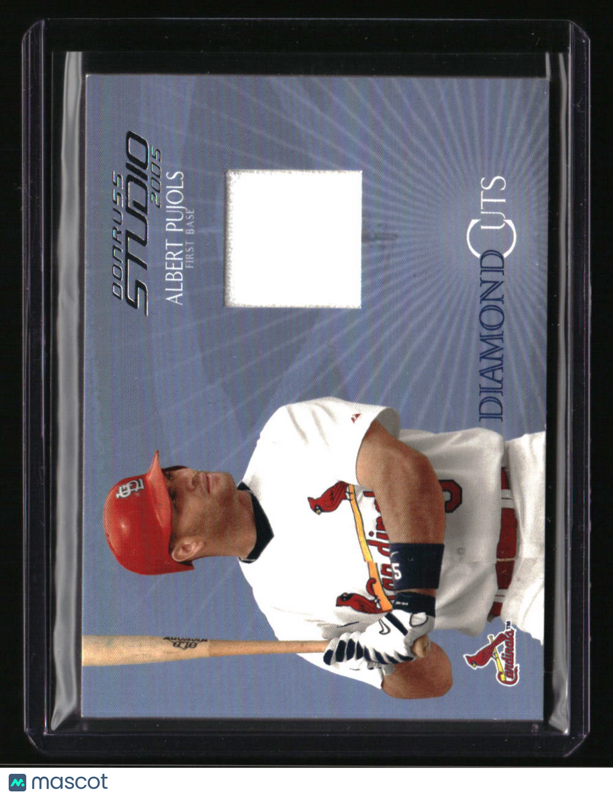 2005 Donruss Studio Albert Pujols Diamond Cuts #/250