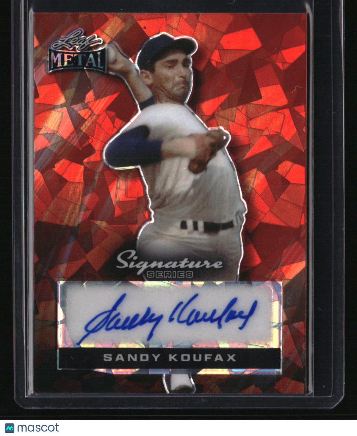 2024 Leaf Metal Signature Series Sandy Koufax Red Ice 1/1