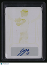 2023 Leaf Metal Football Jj McCarthy Yellow Printing Plate Auto 1/1