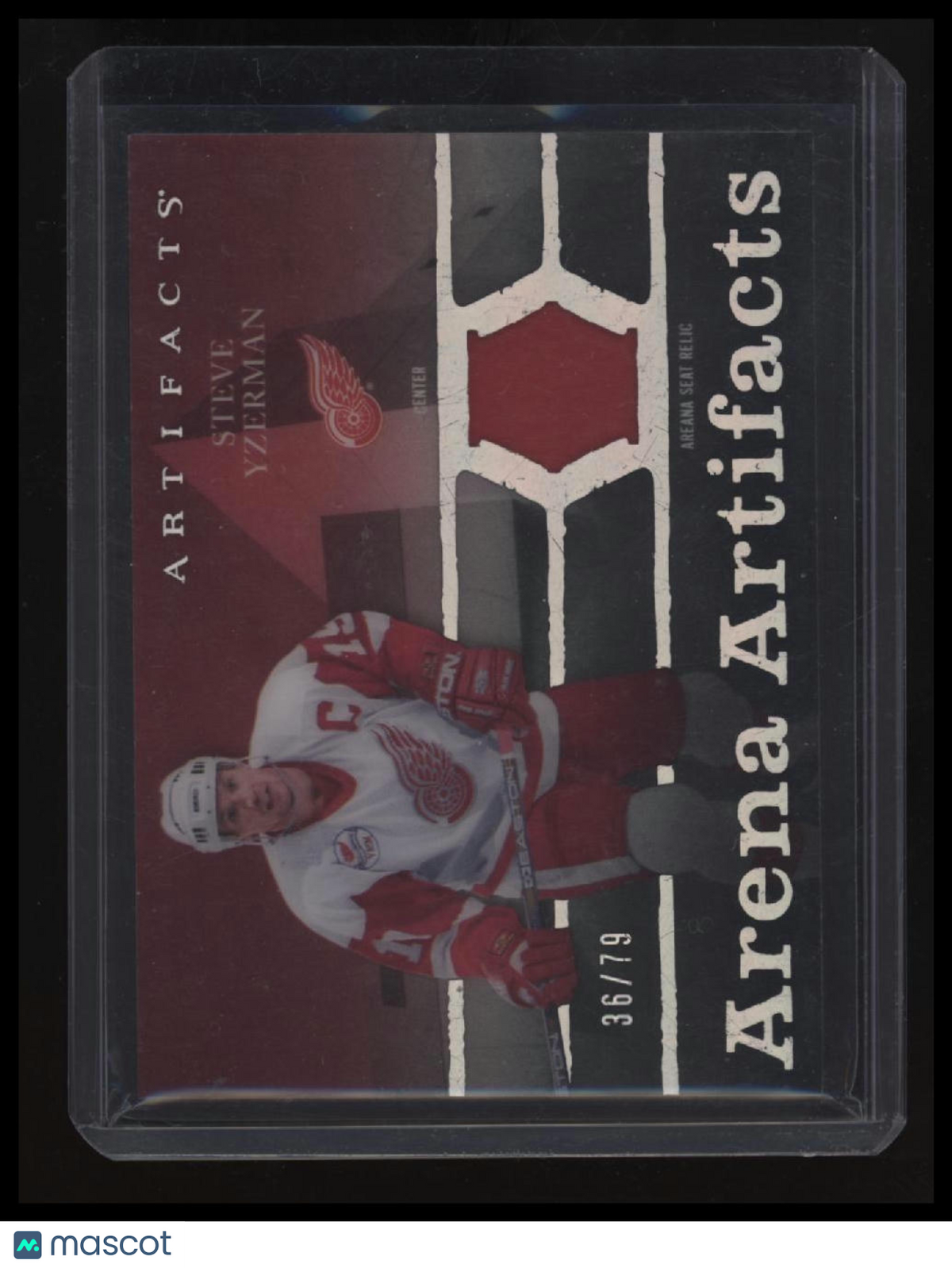 2021-22 Upper Deck Artifacts Steve Yzerman Arena Artifacts #/79