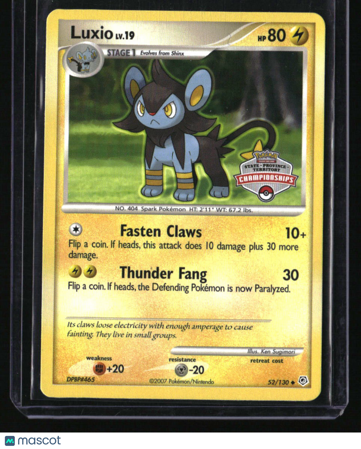 Nintendo Promos Luxio (Prerelease) [Staff]