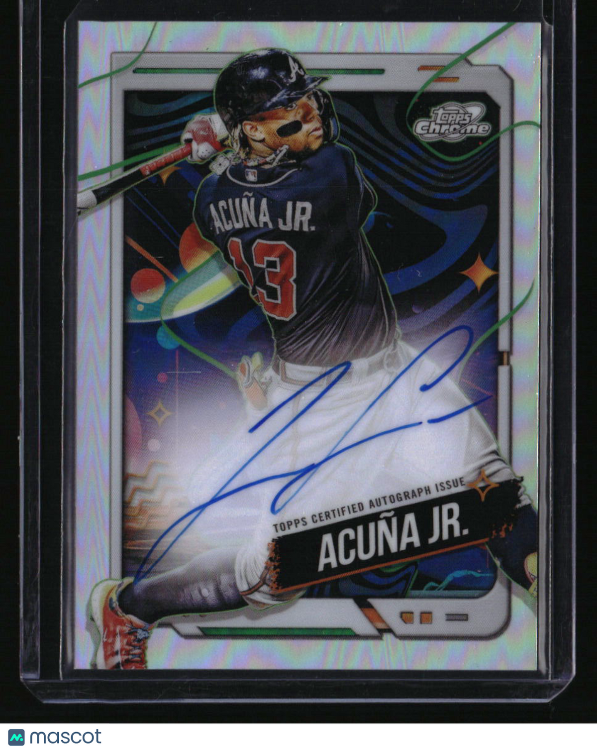 2022 Topps Chrome Cosmic Ronald Acuña Jr. Cosmic Chrome Autographs