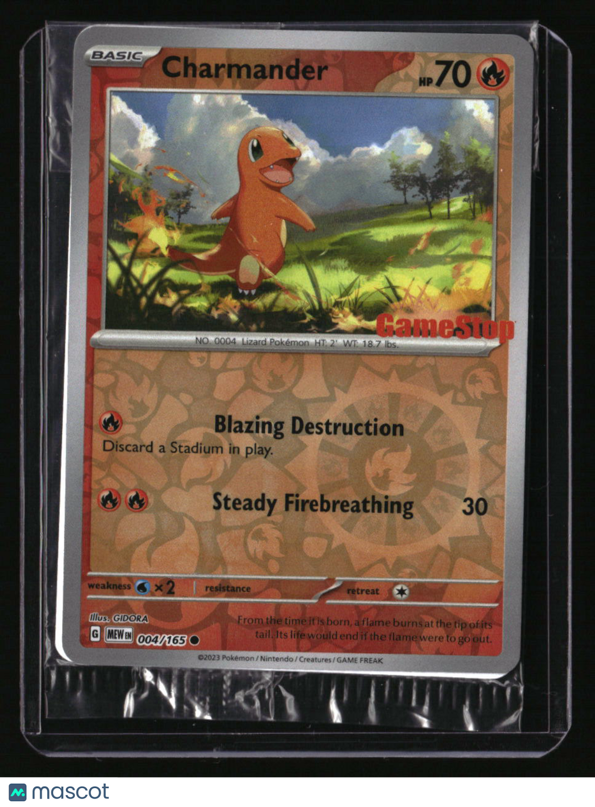 Miscellaneous Cards &amp; Products Charmander (GameStop Exclusive) 10002855