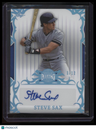 2023 Leaf #ba-ss1 Steve Sax Auto #/12 Bronx Legacy