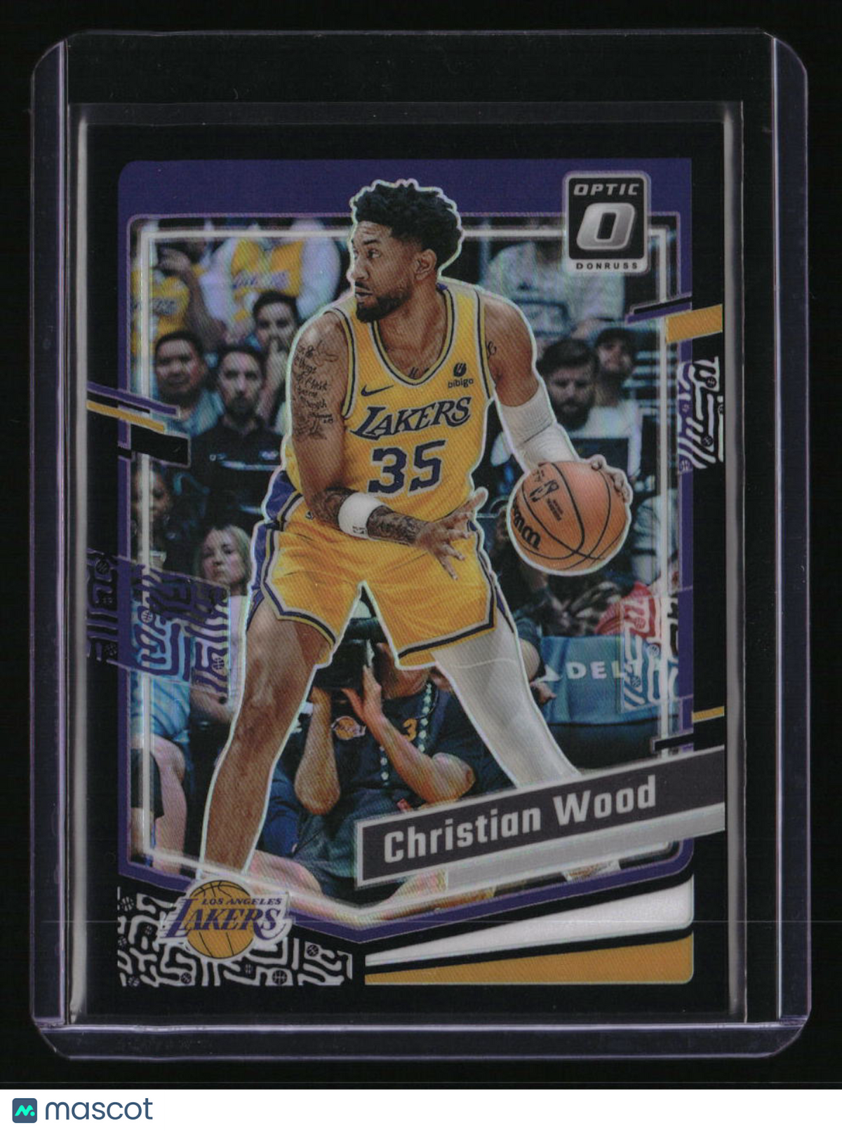 2023-24 Donruss Optic Christian Wood Black #/1