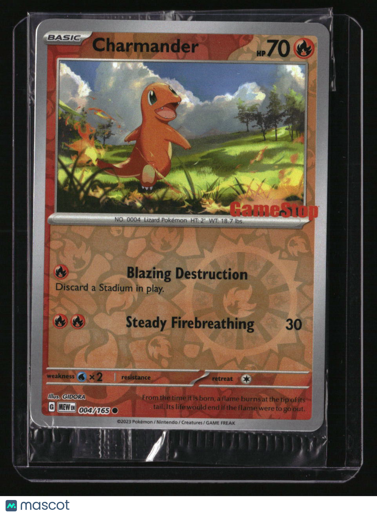 Miscellaneous Cards &amp; Products Charmander (GameStop Exclusive) 10002850