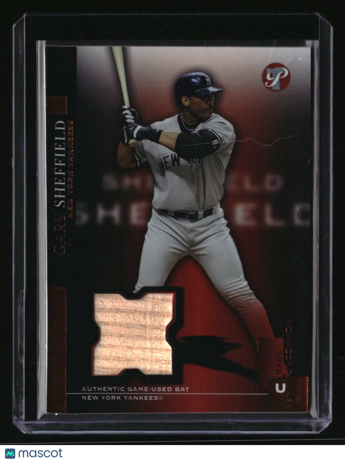 2005 Topps Pristine Gary Sheffield Uncirculated Bronze #/100