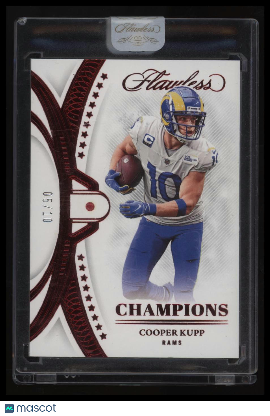 2022 Panini Flawless Cooper Kupp Champions #/10