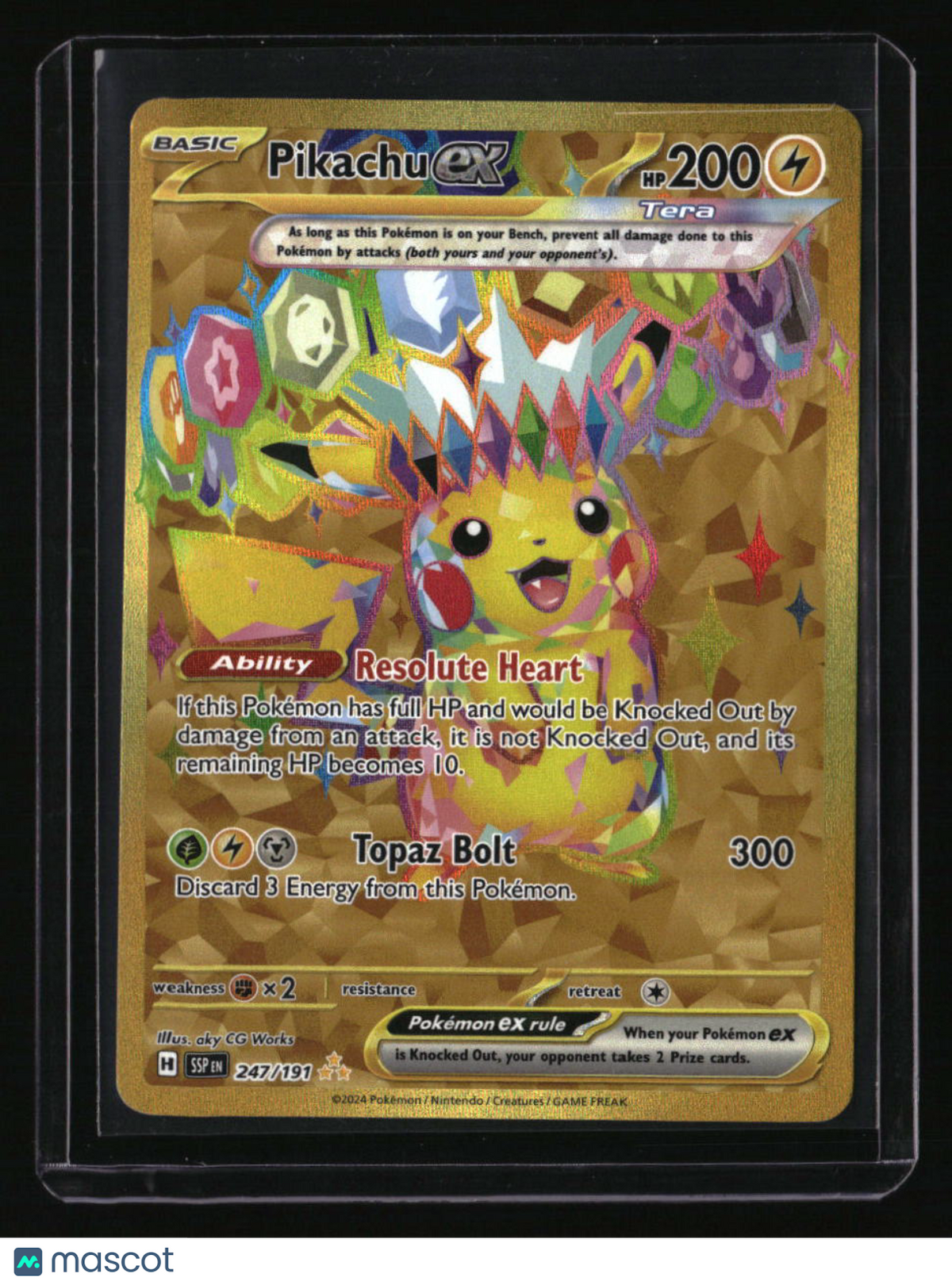 SV08: Surging Sparks Pikachu ex Hyper Rare 10002864