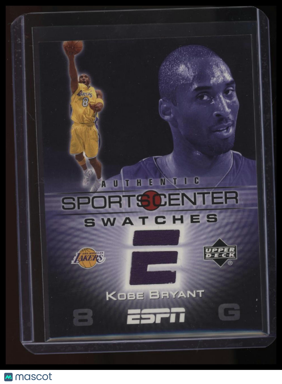 2005-06 Upper Deck ESPN Kobe Bryant Sports Center Swatches