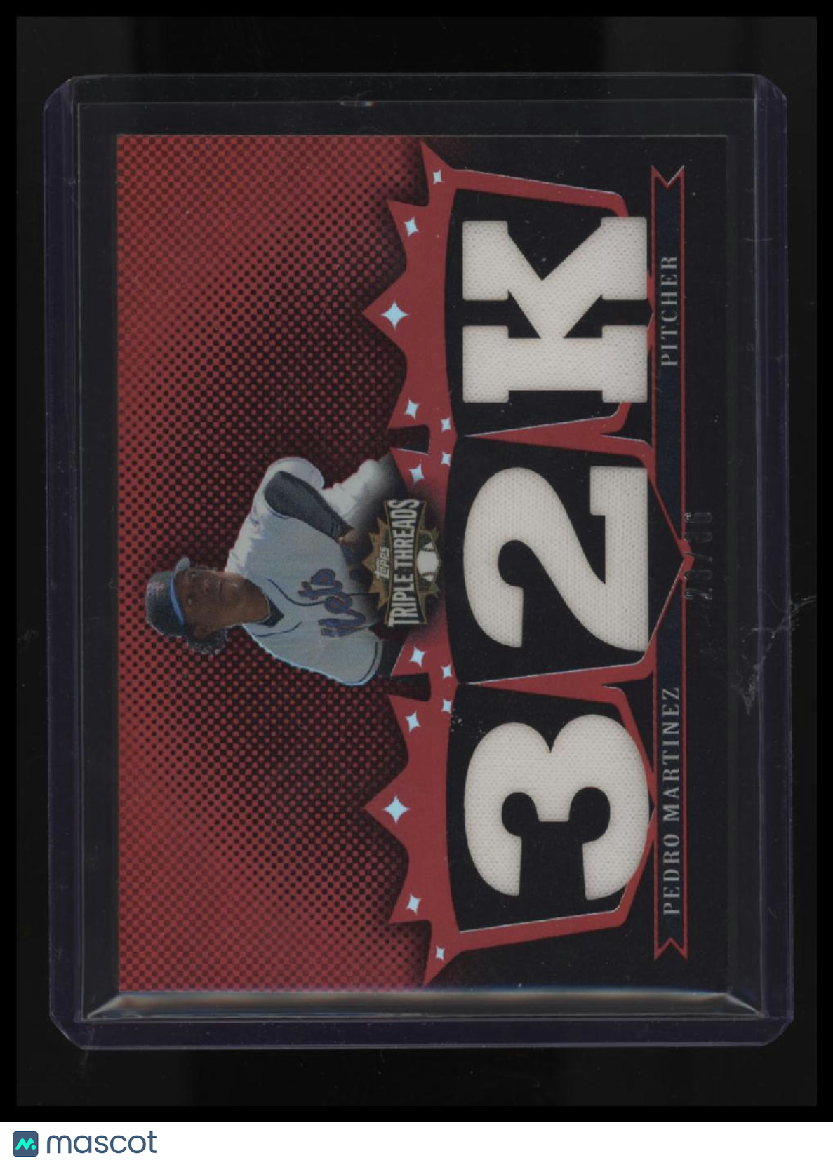 2007 Topps Triple Threads Pedro Martinez Relics #/36