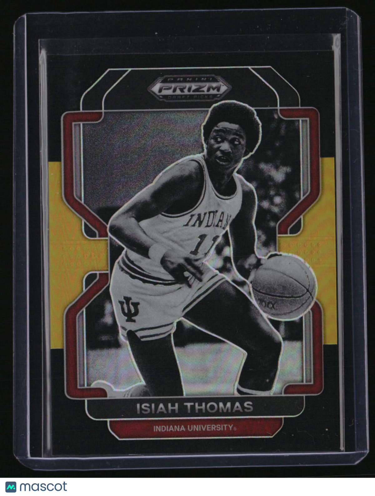 2022 Panini Prizm Draft Picks Isiah Thomas Black Gold #/5