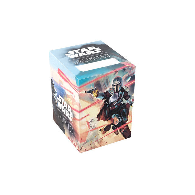 Gamegenic Deck Box: Star Wars Unlimited - Soft Crate - Mandalorian/Moff Gideon