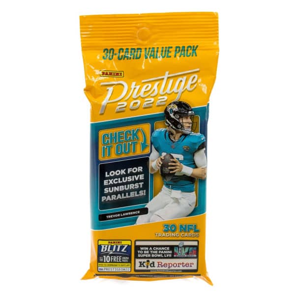 2022 Panini Prestige NFL Football Cello Fat-Pack