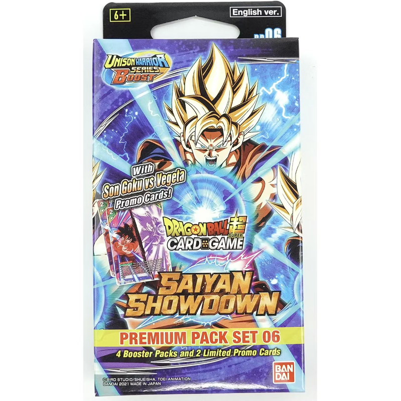 Dragon Ball Super: Saiyan Showdown Premium Pack Set