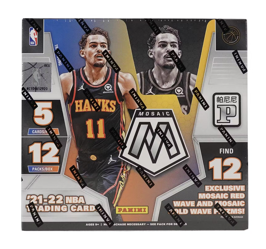 2021/22 Panini Mosaic Basketball Asia Tmall Box