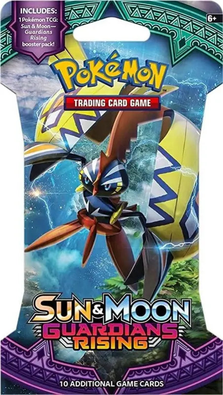 Pokemon Sun and Moon: Guardians Rising Sleeved Booster Pack