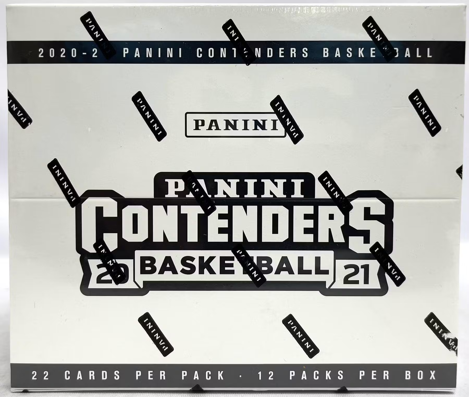 2020-21 Panini Contenders Basketball 12 Pack Fat Pack Box