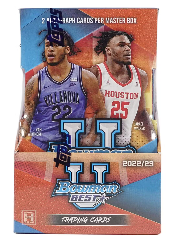 2022/23 Bowman University&amp;#x27;s Best Basketball Hobby Box