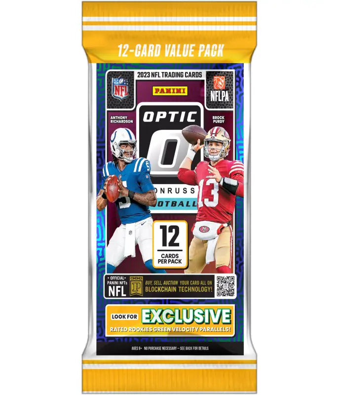 2023 Panini Donruss Optic Football Value Pack