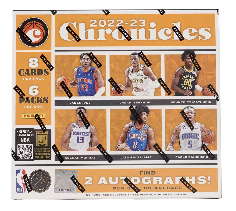 2022/23 Panini Chronicles Basketball Hobby Box