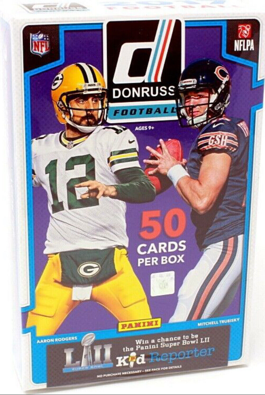 2017 Panini Donruss Football Hanger Box - Purple Box