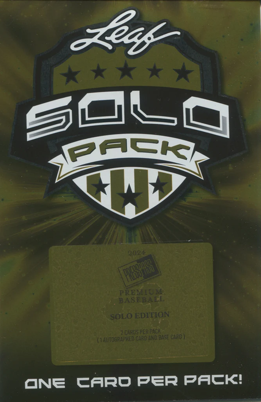 2024 Leaf Press Pass Premium Baseball Solo Plus Pack (SALE)