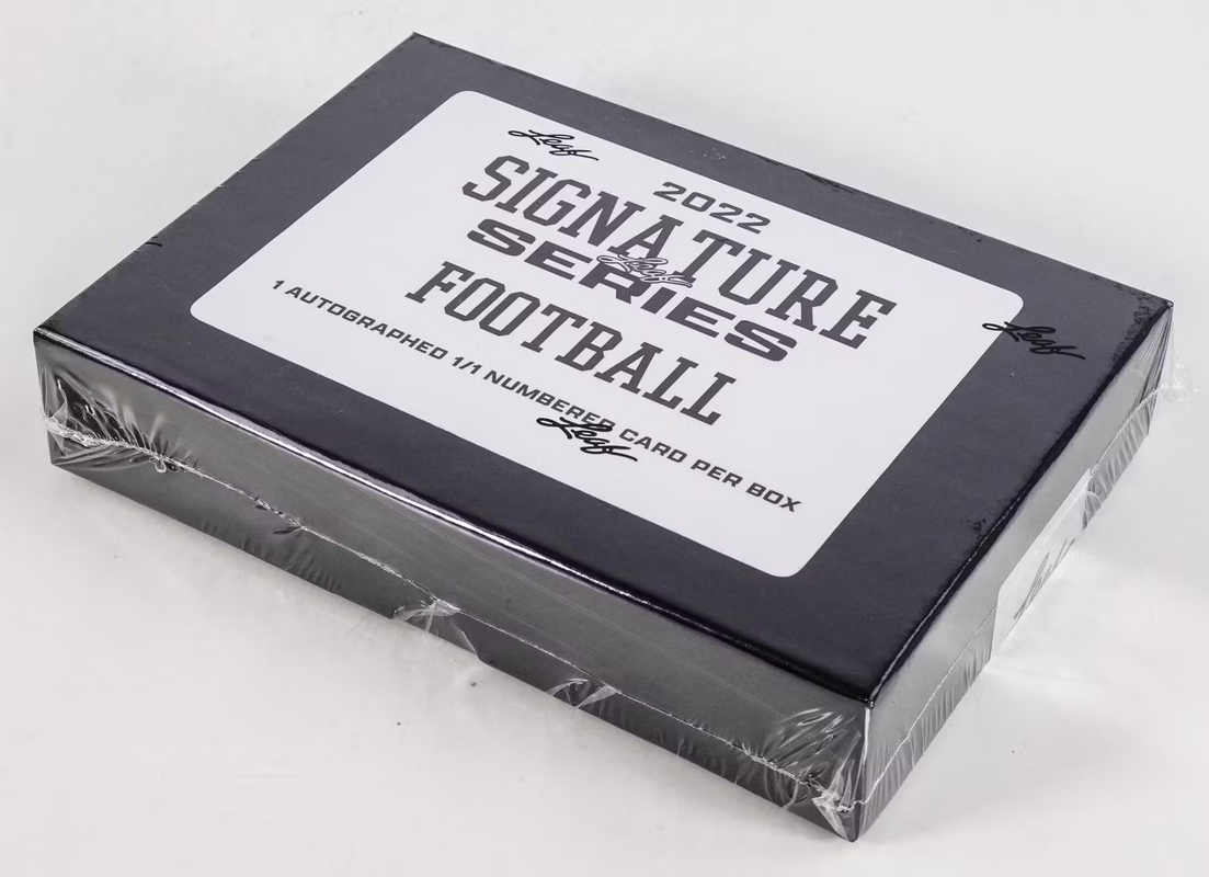 2022 Leaf Signature Football Bonus Box