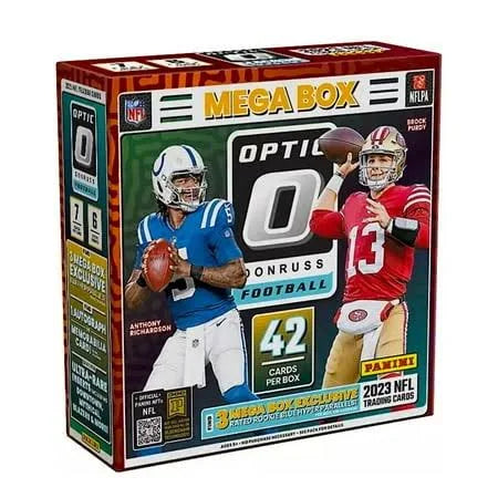 2023 Panini Donruss Optic Football Mega Box (Blue Hyper)