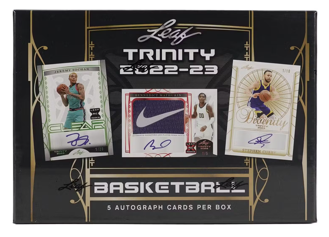 2023 Leaf Trinity Basketball Hobby Box