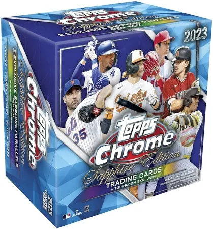 2023 Topps Chrome Baseball Sapphire Edition Box