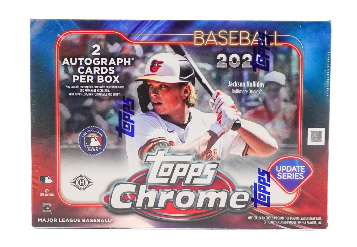 2024 Topps Chrome Update Series Baseball Breaker Delight Box