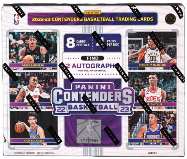 2022/23 Panini Contenders Basketball Hobby Box