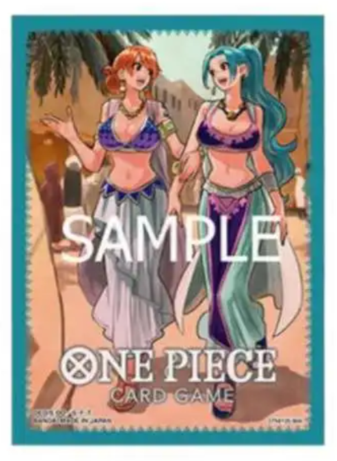 One Piece Trading Card Game Nami &amp; Vivi Card Sleeves