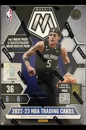 2022/23 Panini Mosaic Basketball 6-Pack Hobby Blaster Box (Green Ice Prizm!)