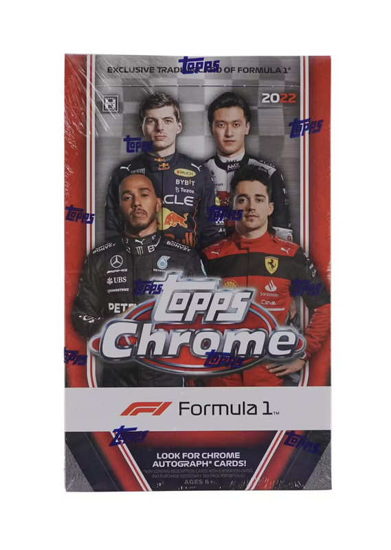 2022 Topps Chrome Formula 1 F1 Racing Hobby Box