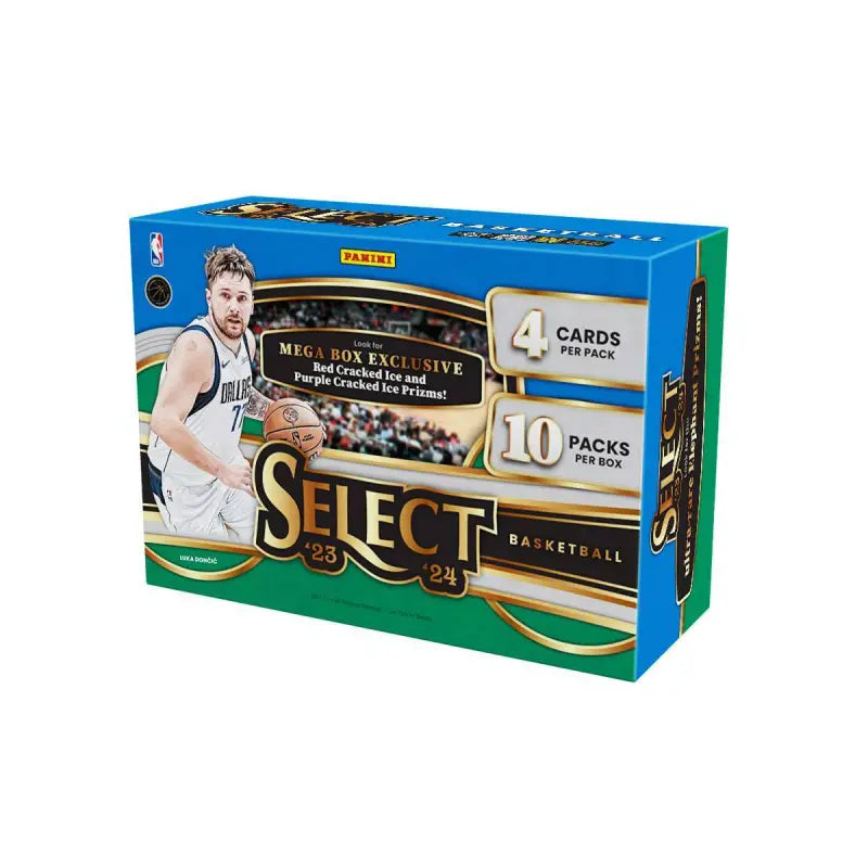 2023/24 Panini Select Basketball Mega Box (Red/Purple Cracked Ice Prizms)