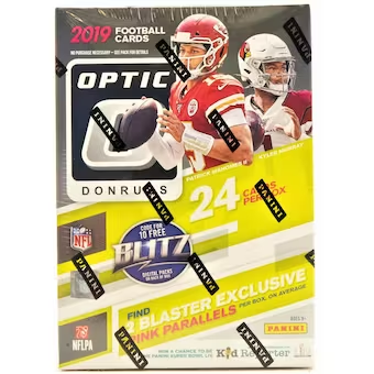 2019 Panini Donruss Optic Football Blaster Box