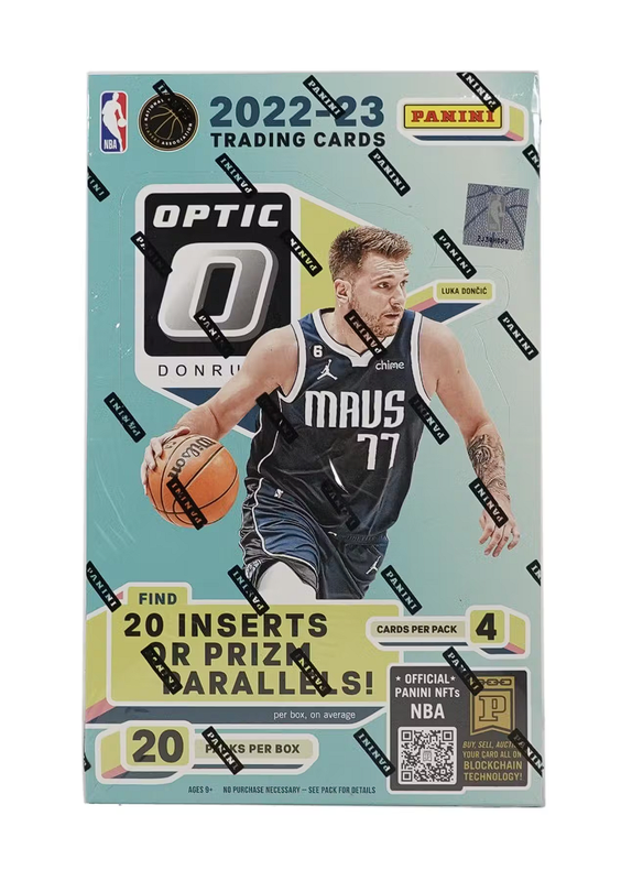 2022/23 Panini Donruss Optic Basketball Retail 20-Pack Box