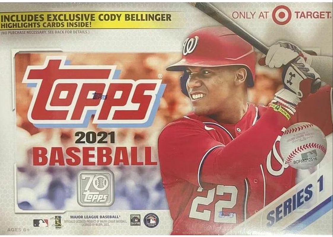 2021 Topps Series 1 Baseball Mega Box (Cody Bellinger Highlights!)