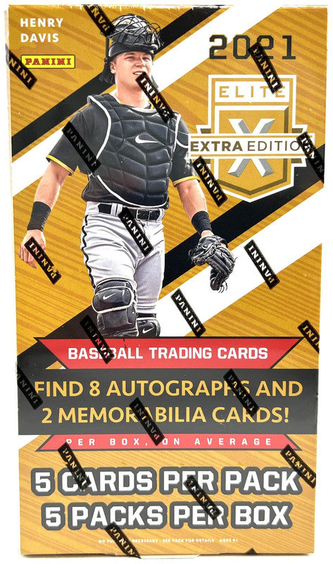 2021 Panini Elite Extra Edition Baseball Hobby Box