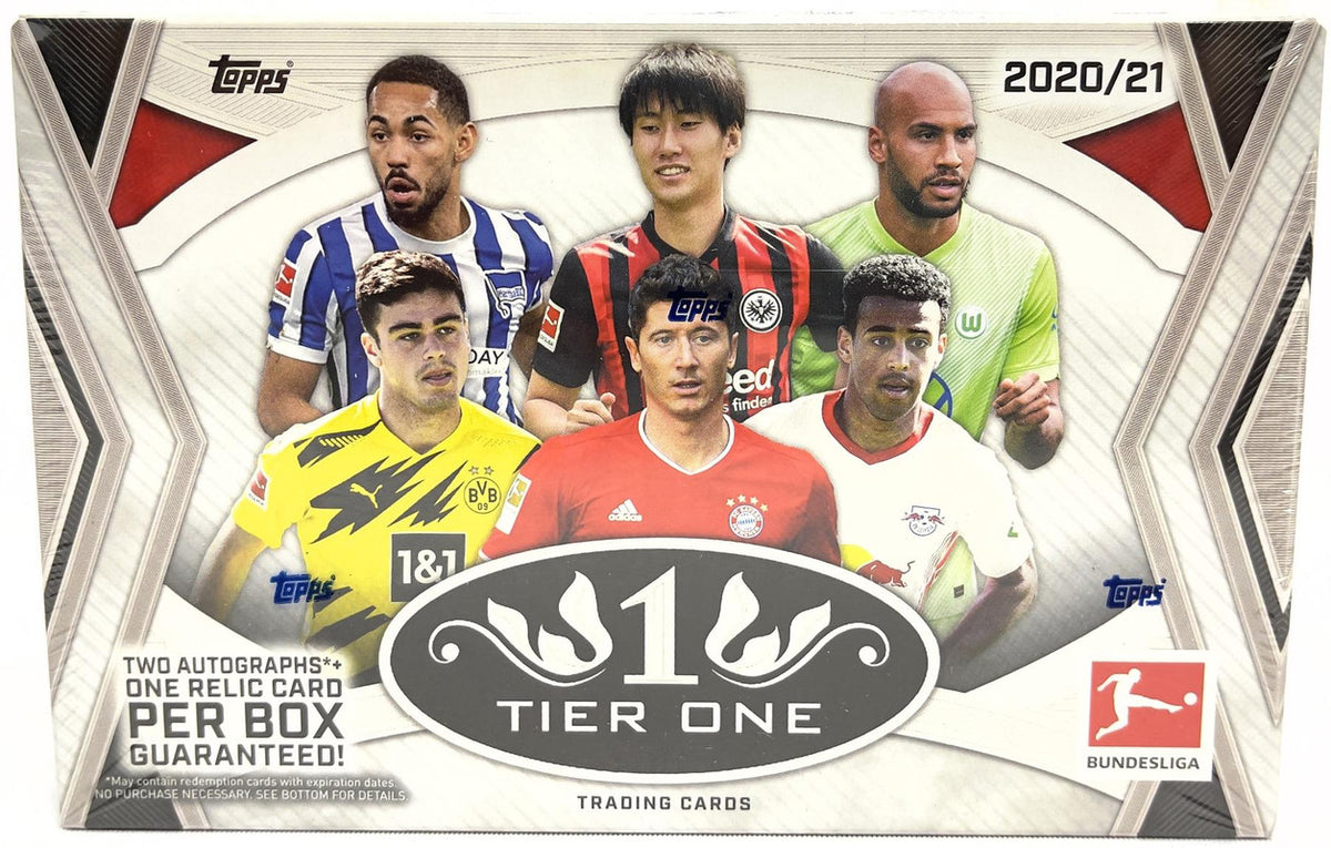 2021 Topps Tier One Bundesliga Soccer Hobby Box